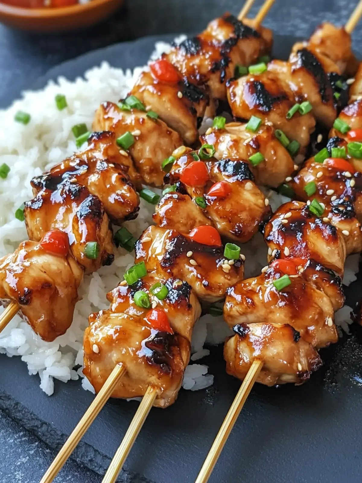 Teriyaki Chicken Skewers