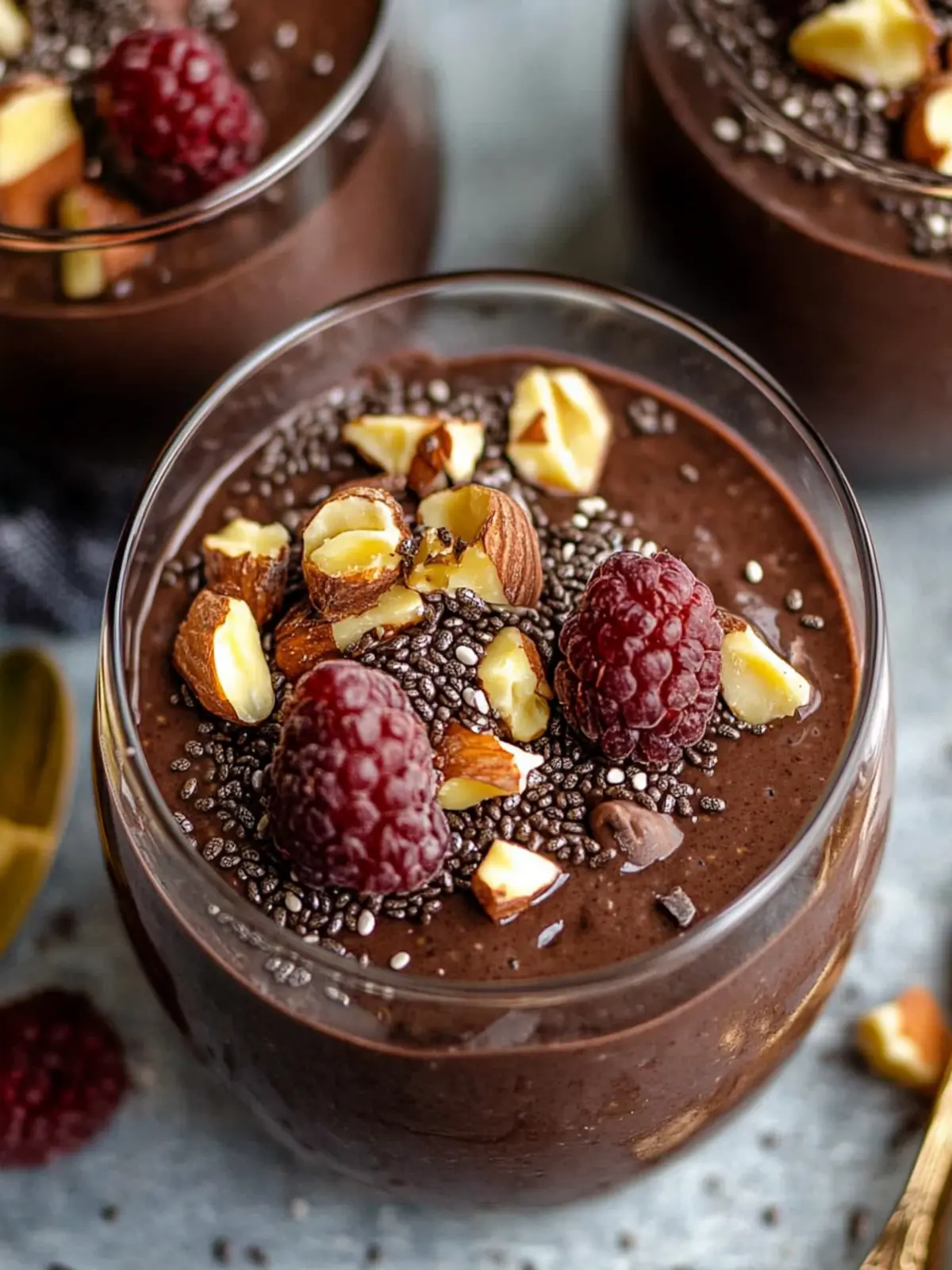 Fudgy Chocolate Chia Seed Pudding
