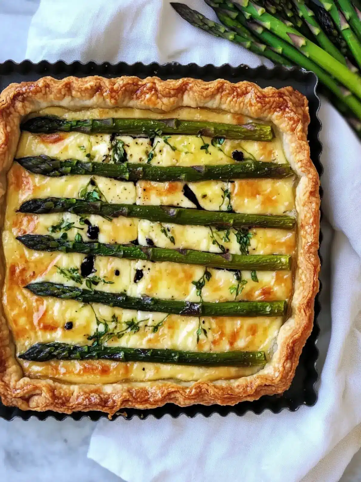 Asparagus Gruyere Tart – Featured on The TODAY Show