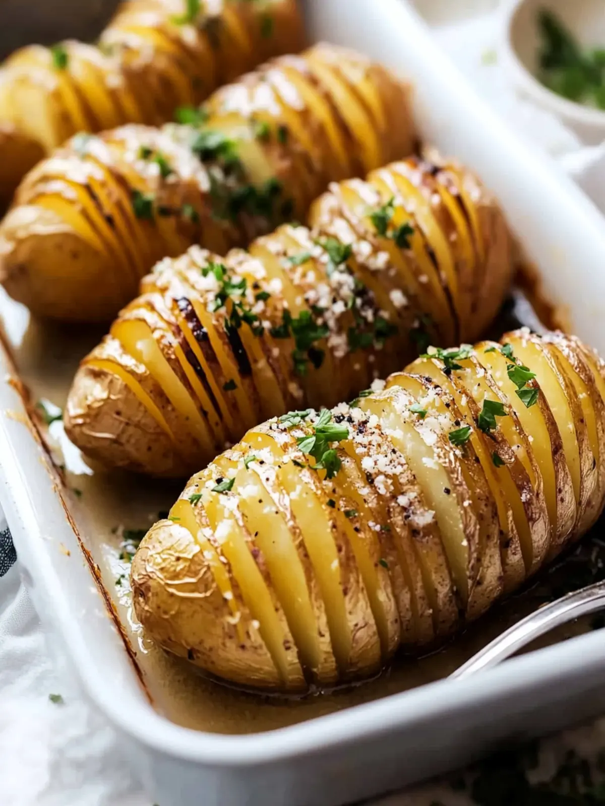 Easy Hasselback Potatoes Recipe