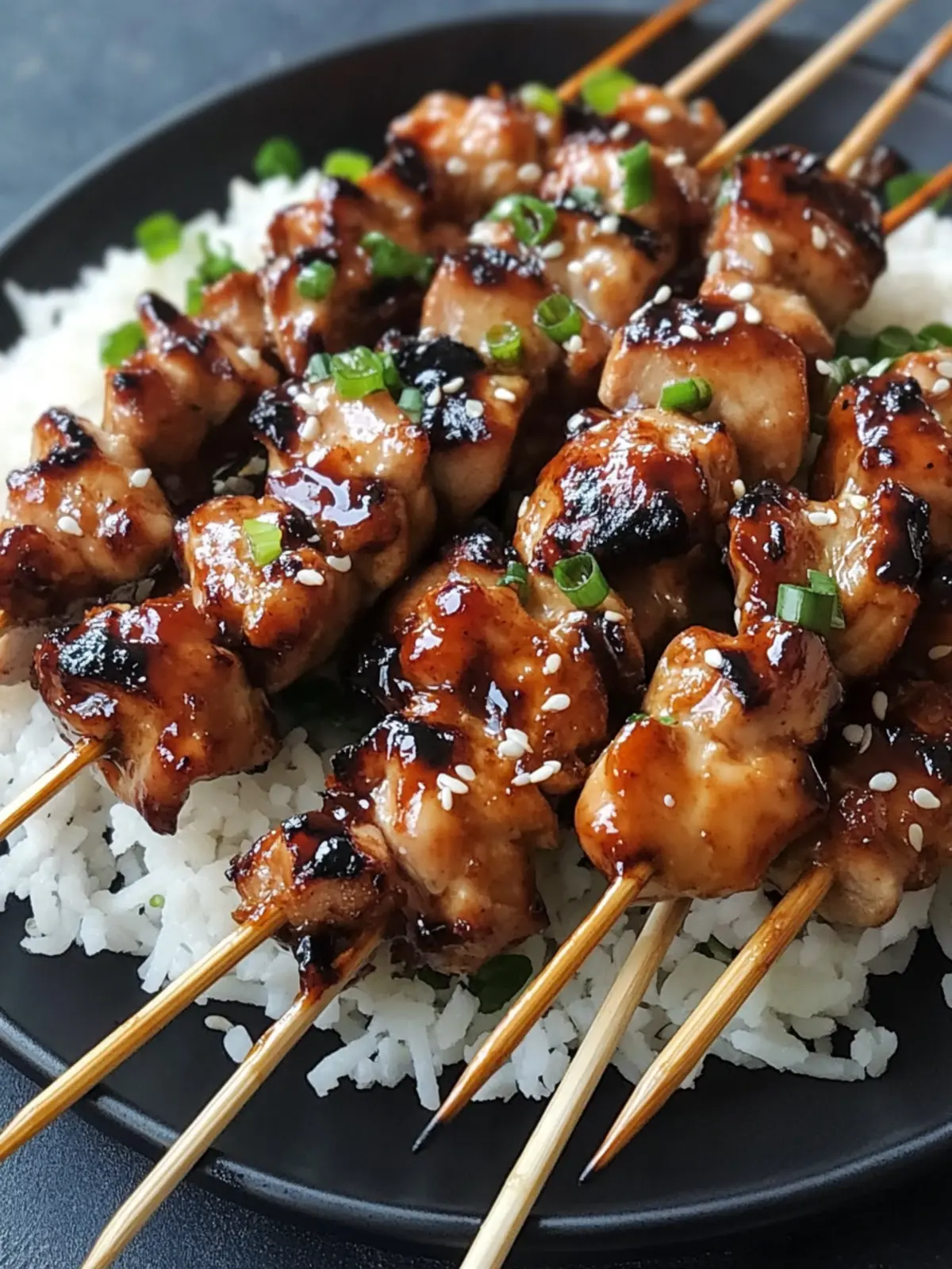 Teriyaki Chicken Skewers