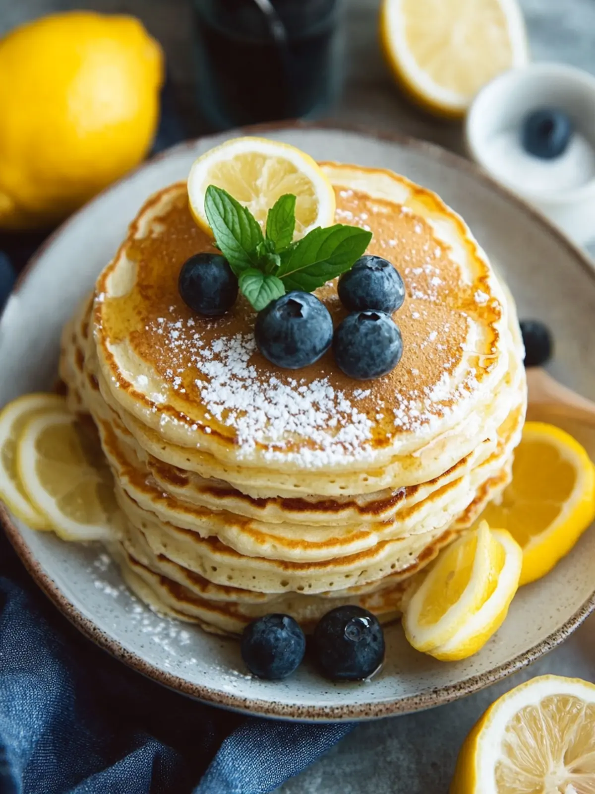 Lemon Ricotta Pancakes That Will Brighten Your Breakfast 3 Lemon Ricotta Pancakes
