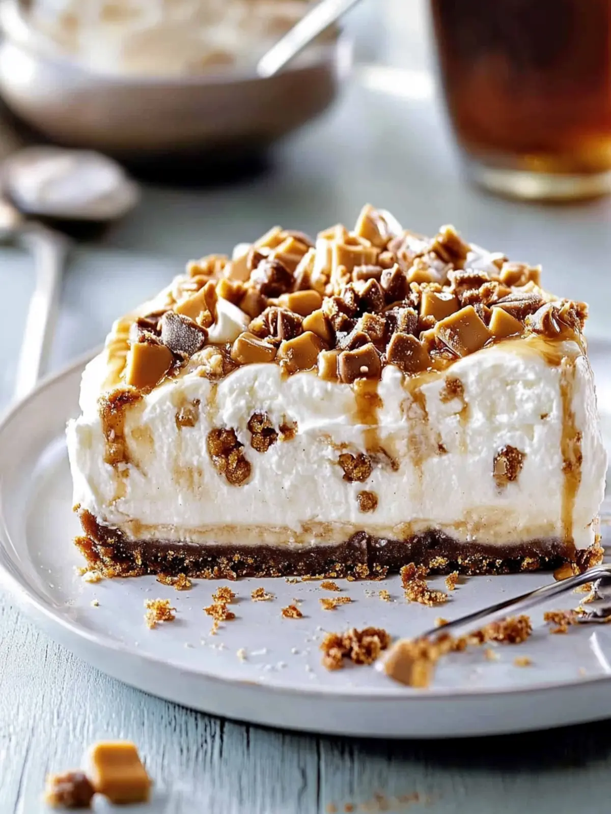 Frozen Samoa Pie: A Sweet No-Bake Dessert Dream Come True 3 Frozen Samoa Pie