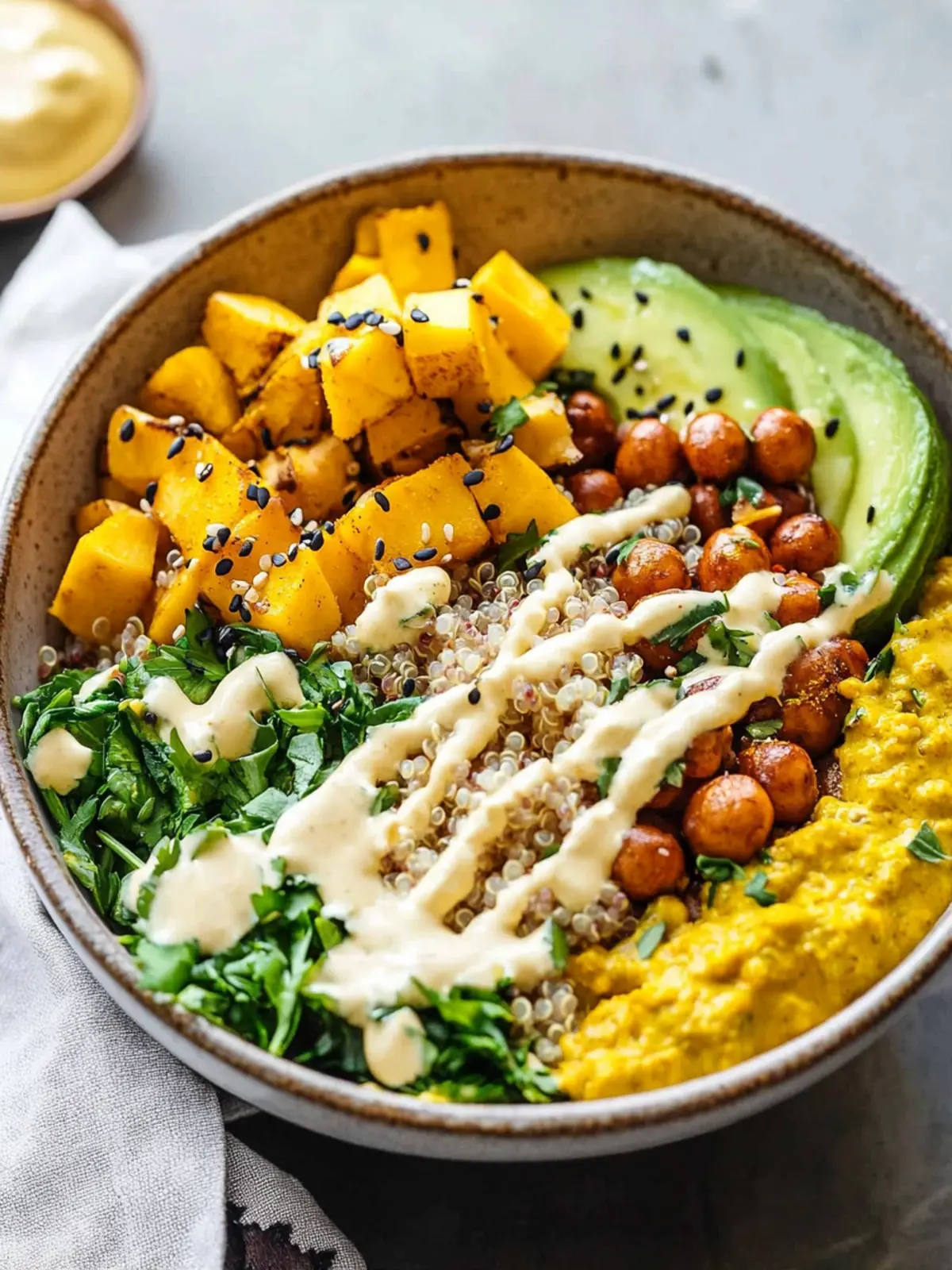 Vegan Turmeric Quinoa Power Bowls