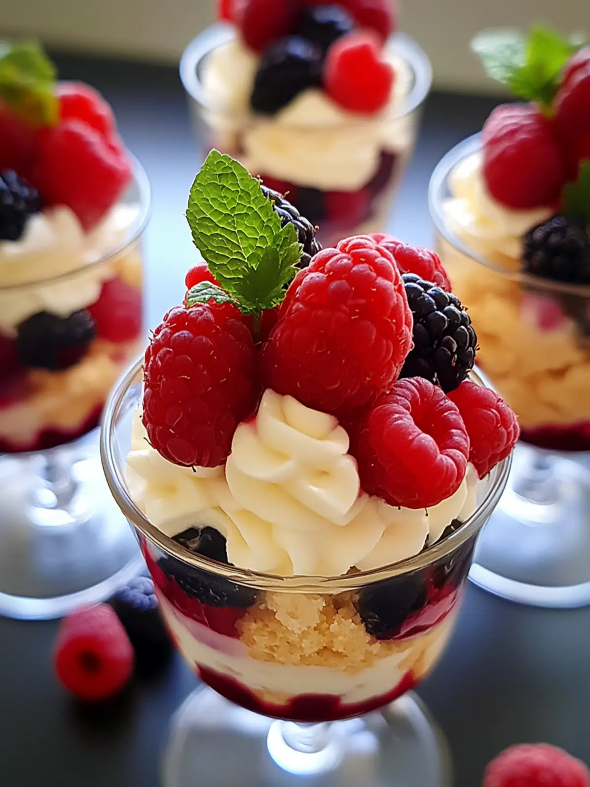 Amazing Berry Trifle Cups for a Delicious Celebration