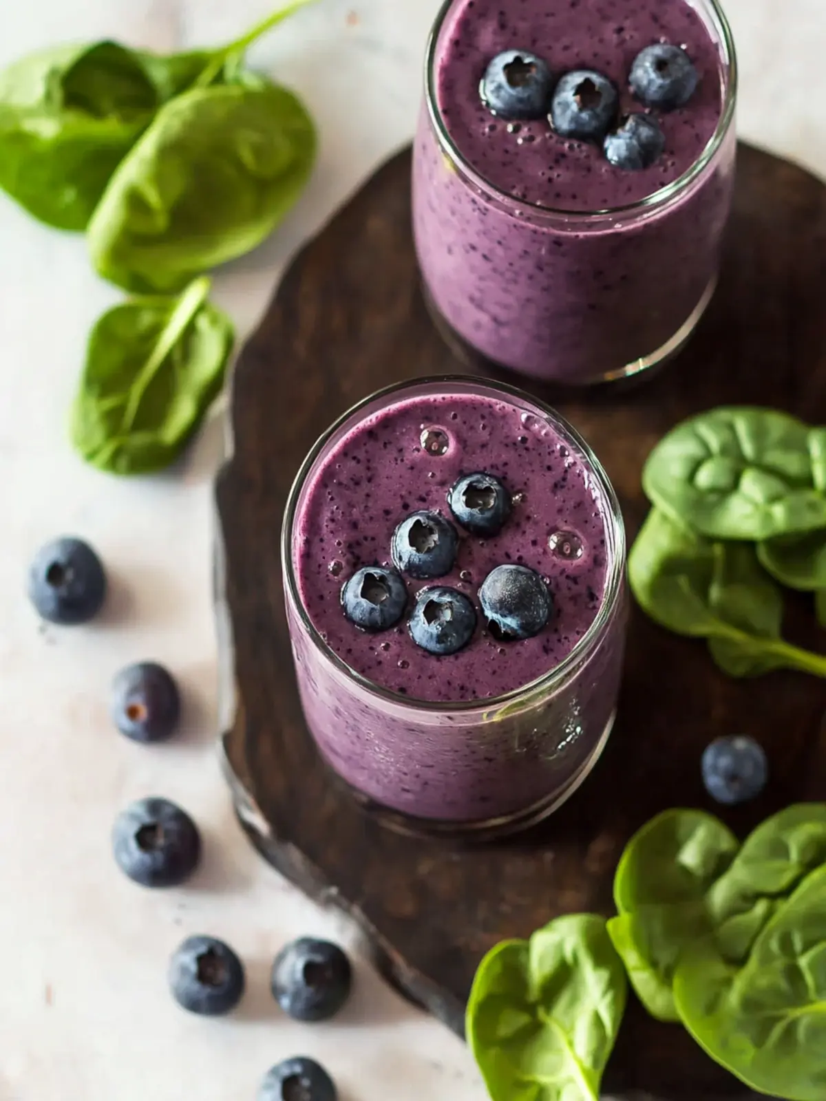 Blueberry Spinach Smoothie