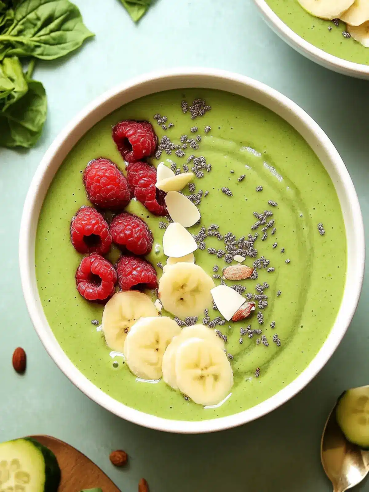 Matcha Green Smoothie Bowl