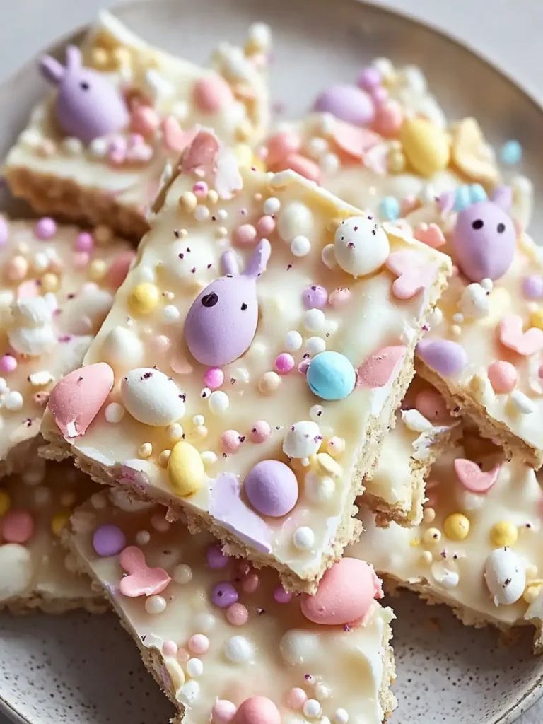 Irresistible Easter Bunny Bark