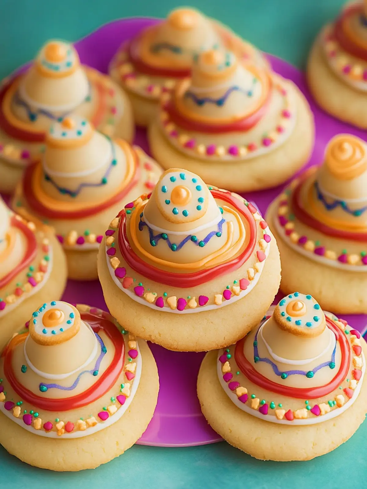 Cinco De Mayo Sombrero Cookies