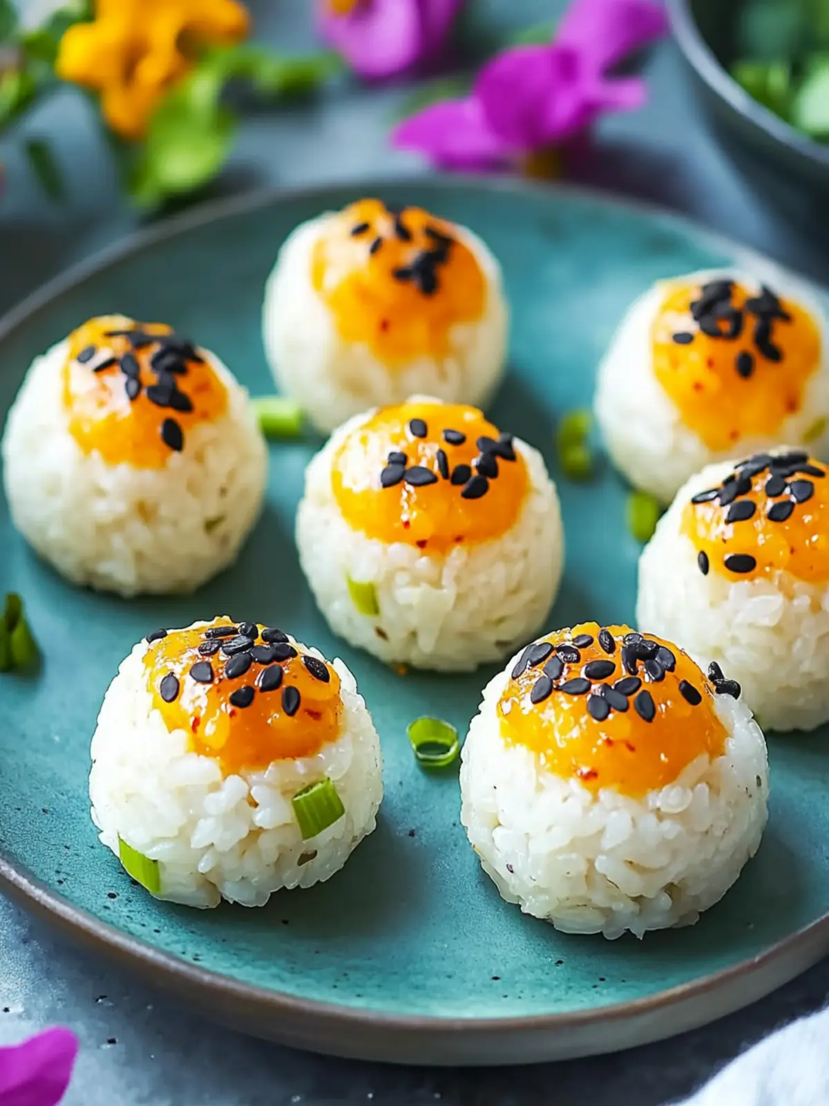 Korean Rice Balls (Jumeok Bap)