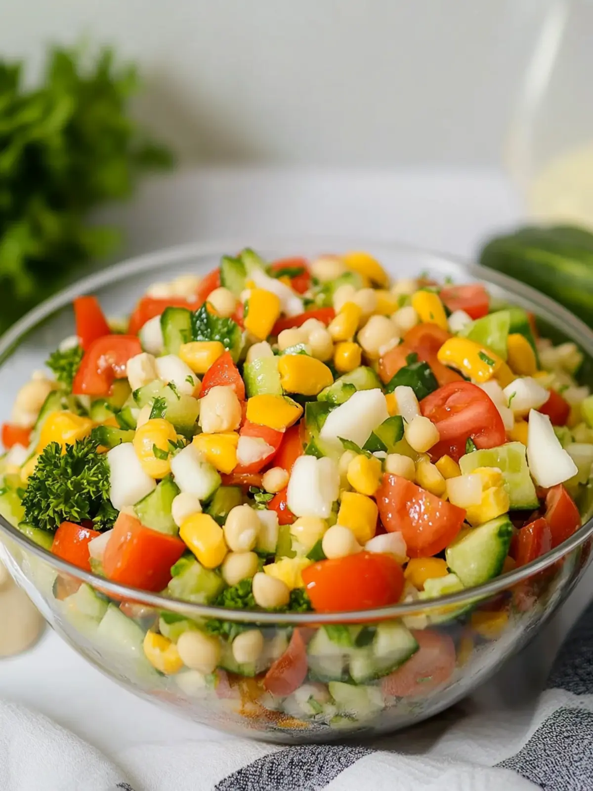 The Best Nigerian Salad Recipe: Nigerian Vegetable Salad In 10 Minutes!