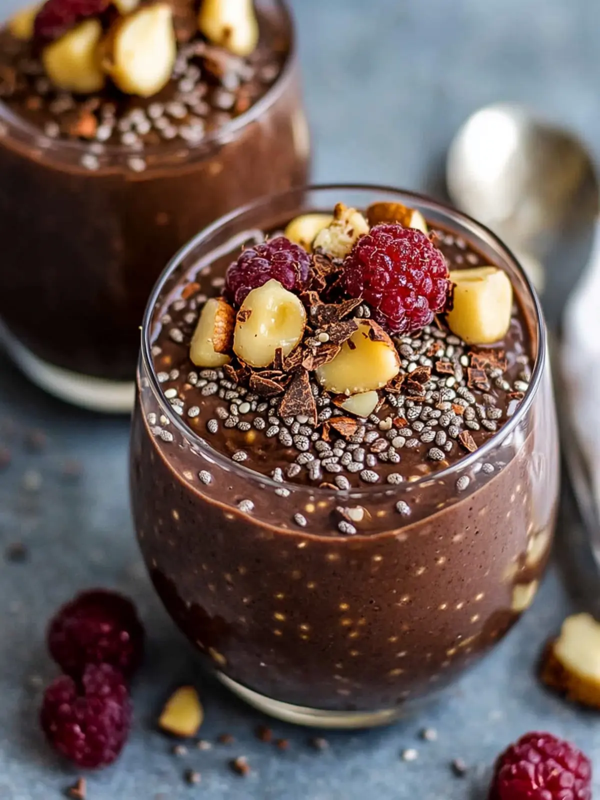 Fudgy Chocolate Chia Seed Pudding