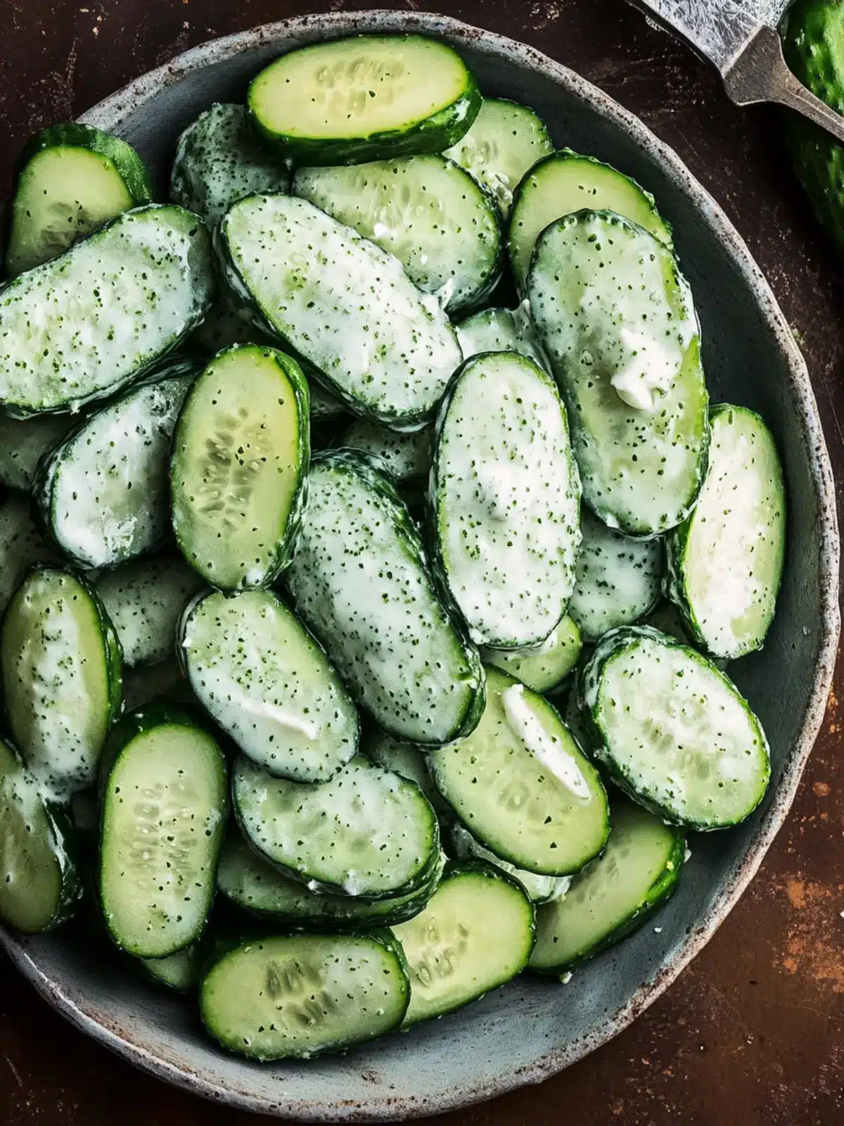 Family Classics: Busia’s Sour Cream Cucumbers