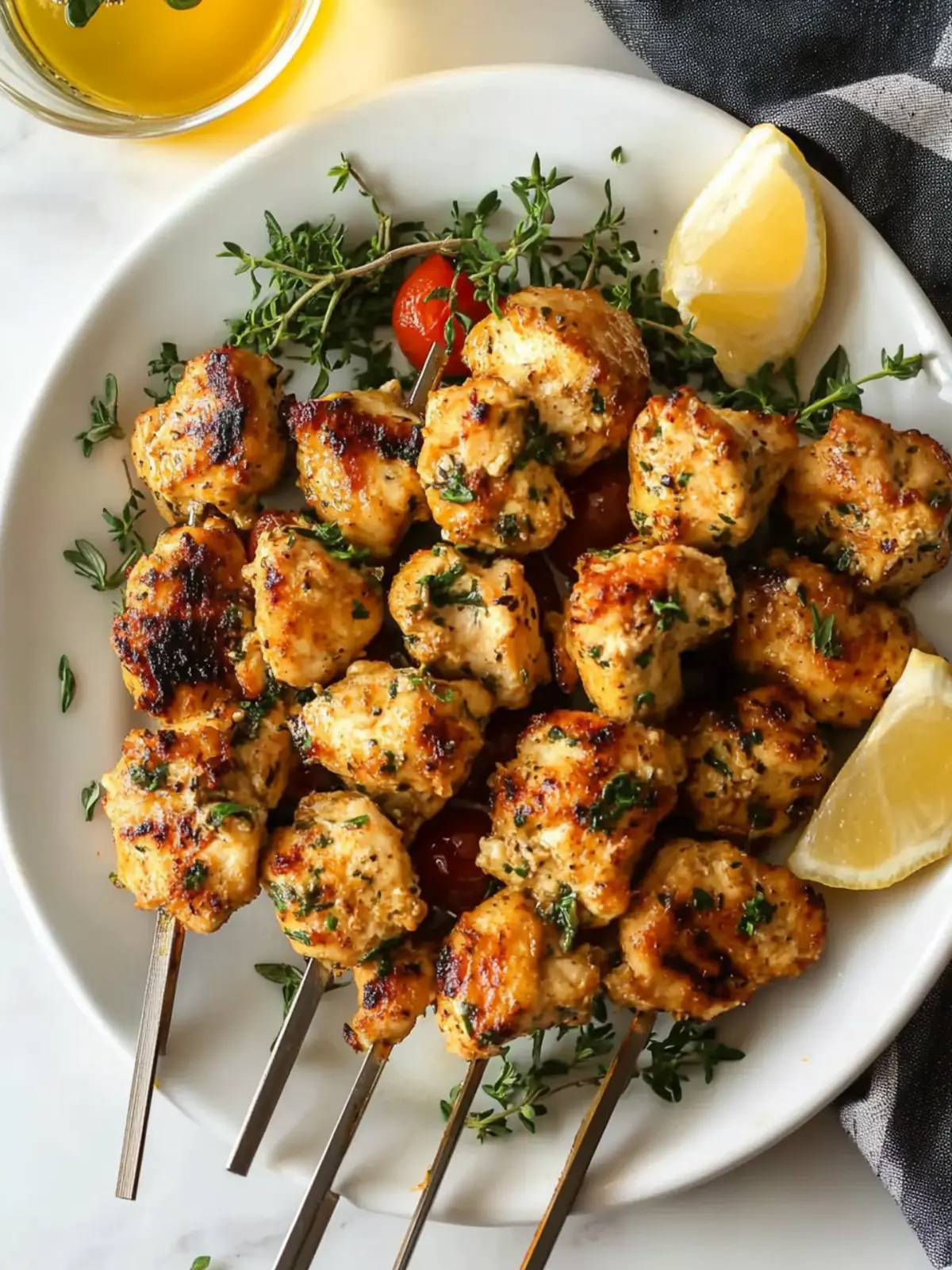 Air Fryer Chicken Spiedini