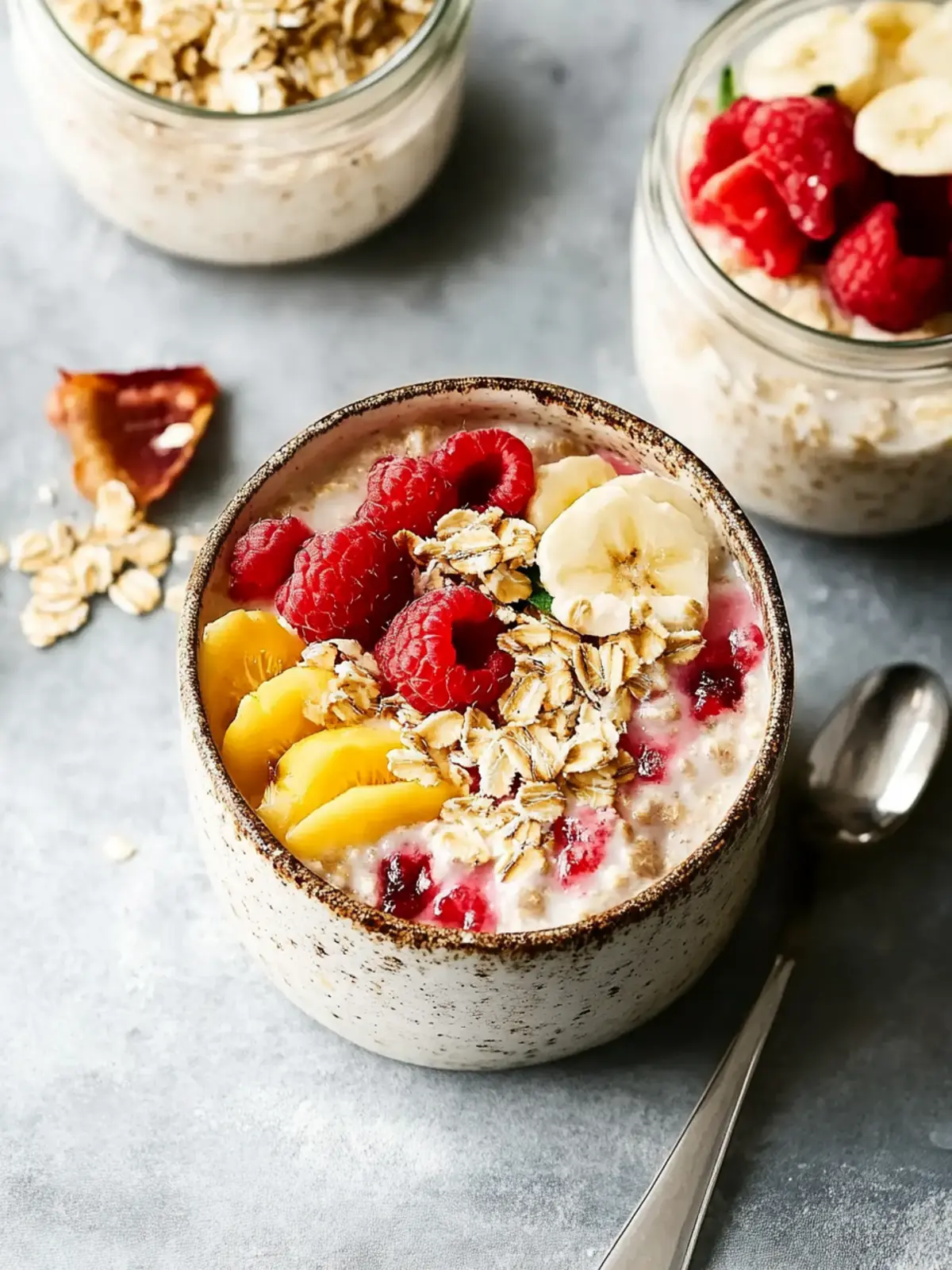 Easy Overnight Oats: Customize Your Perfect Healthy Start 3 Easy Overnight Oats