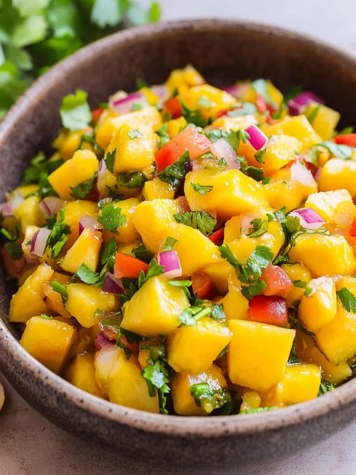 Easy Mango Salsa Recipe