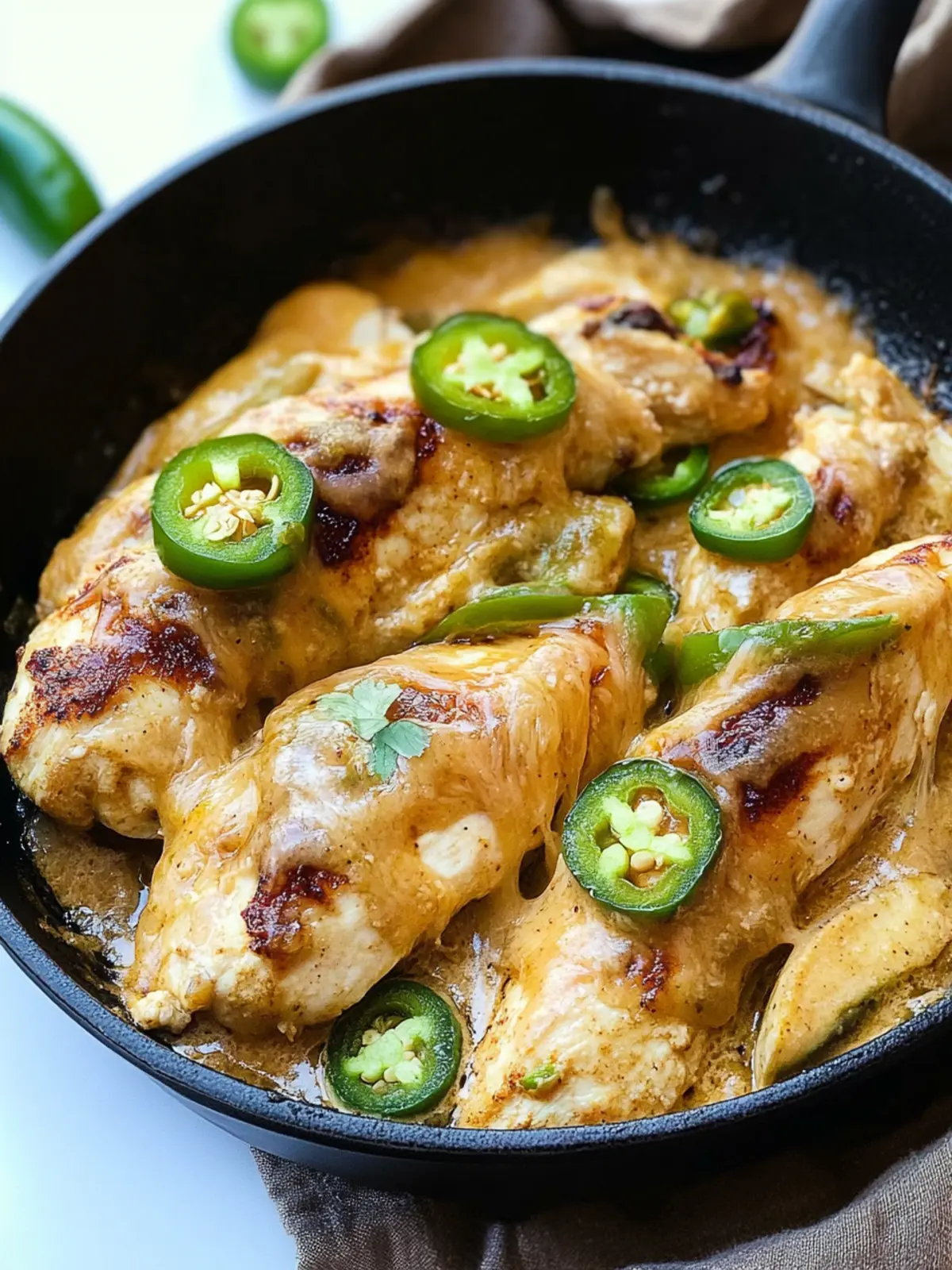 Cheesy Jalapeño Chicken