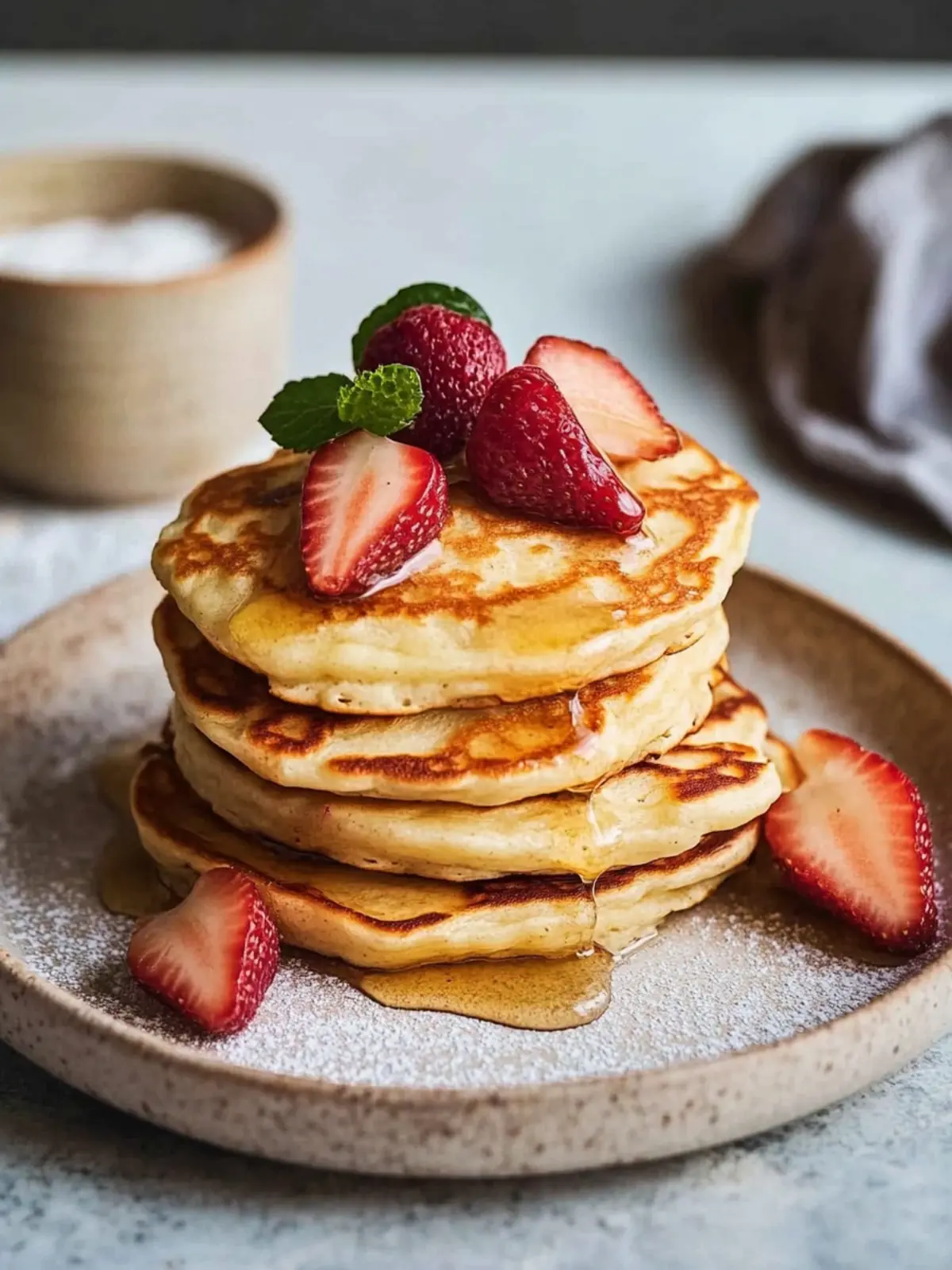 Cottage Cheese Pancakes