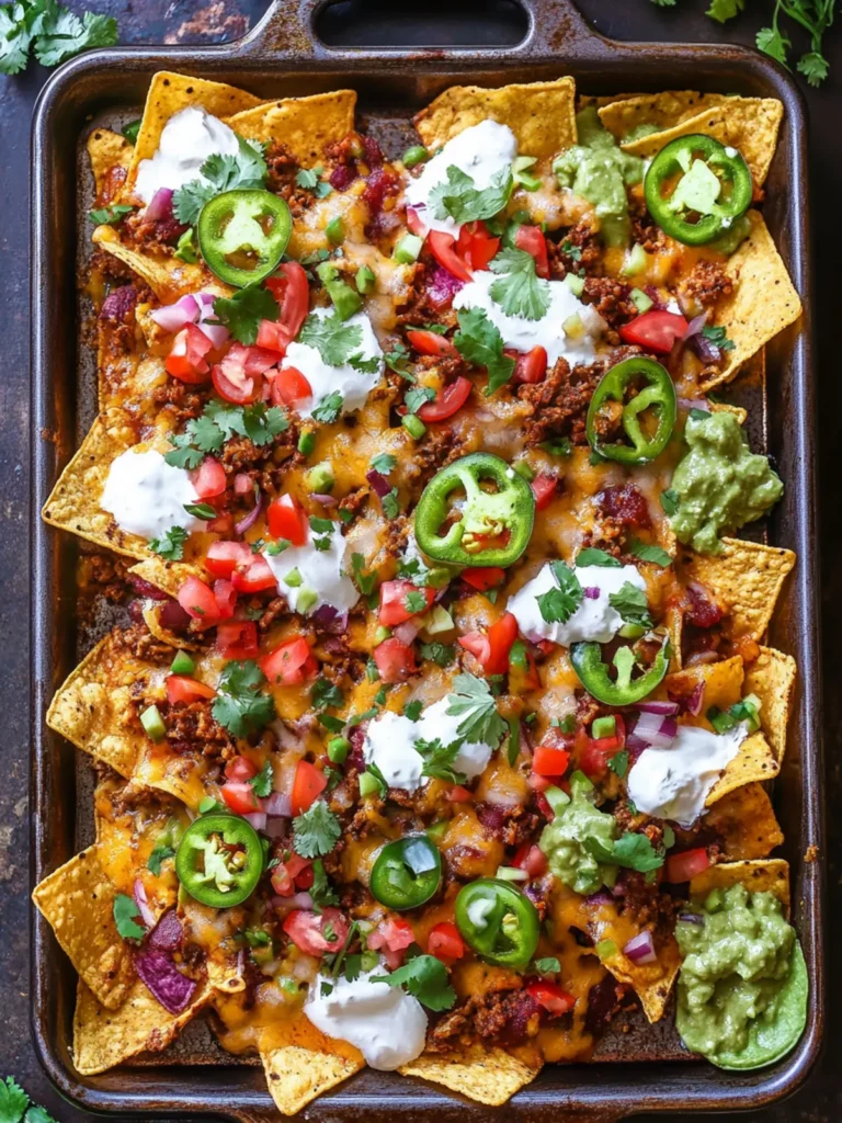Sheet Pan Nachos