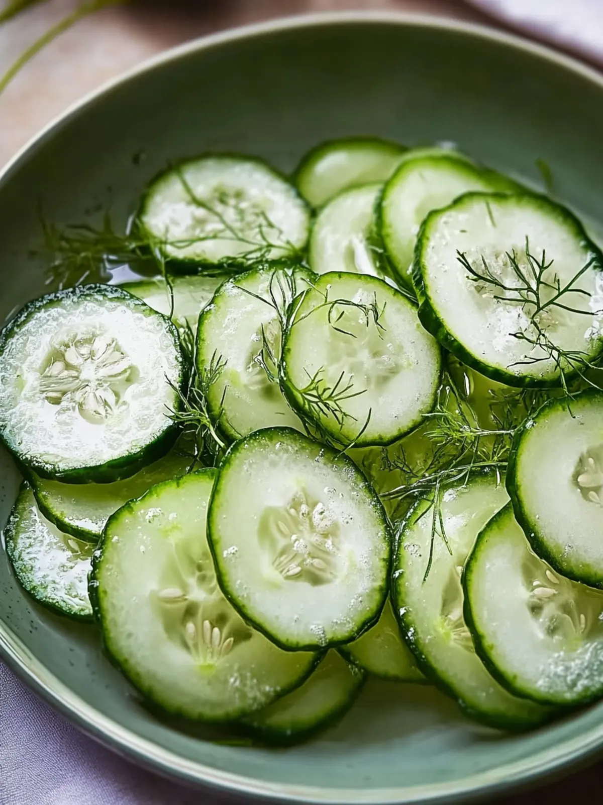 Salt and Vinegar Cucumbers