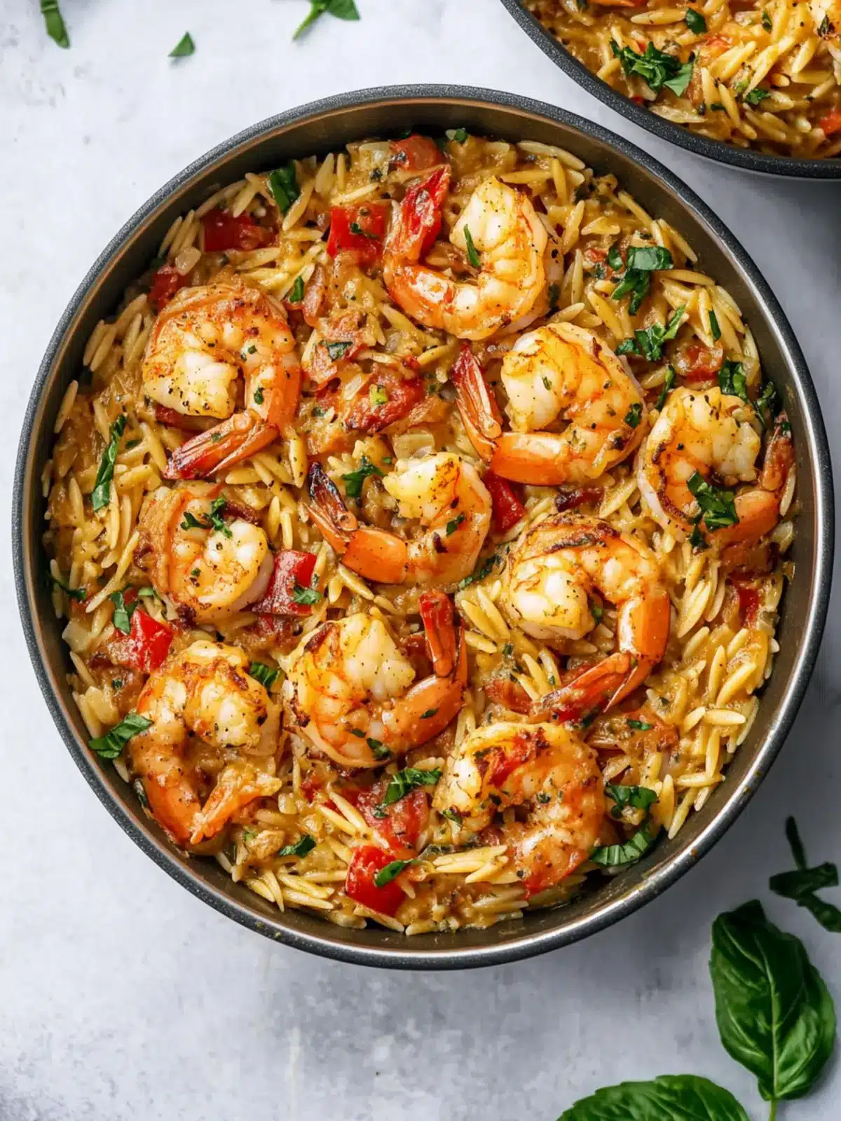 One Pot Marry Me Shrimp and Orzo Pasta