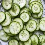 Salt and Vinegar Cucumbers