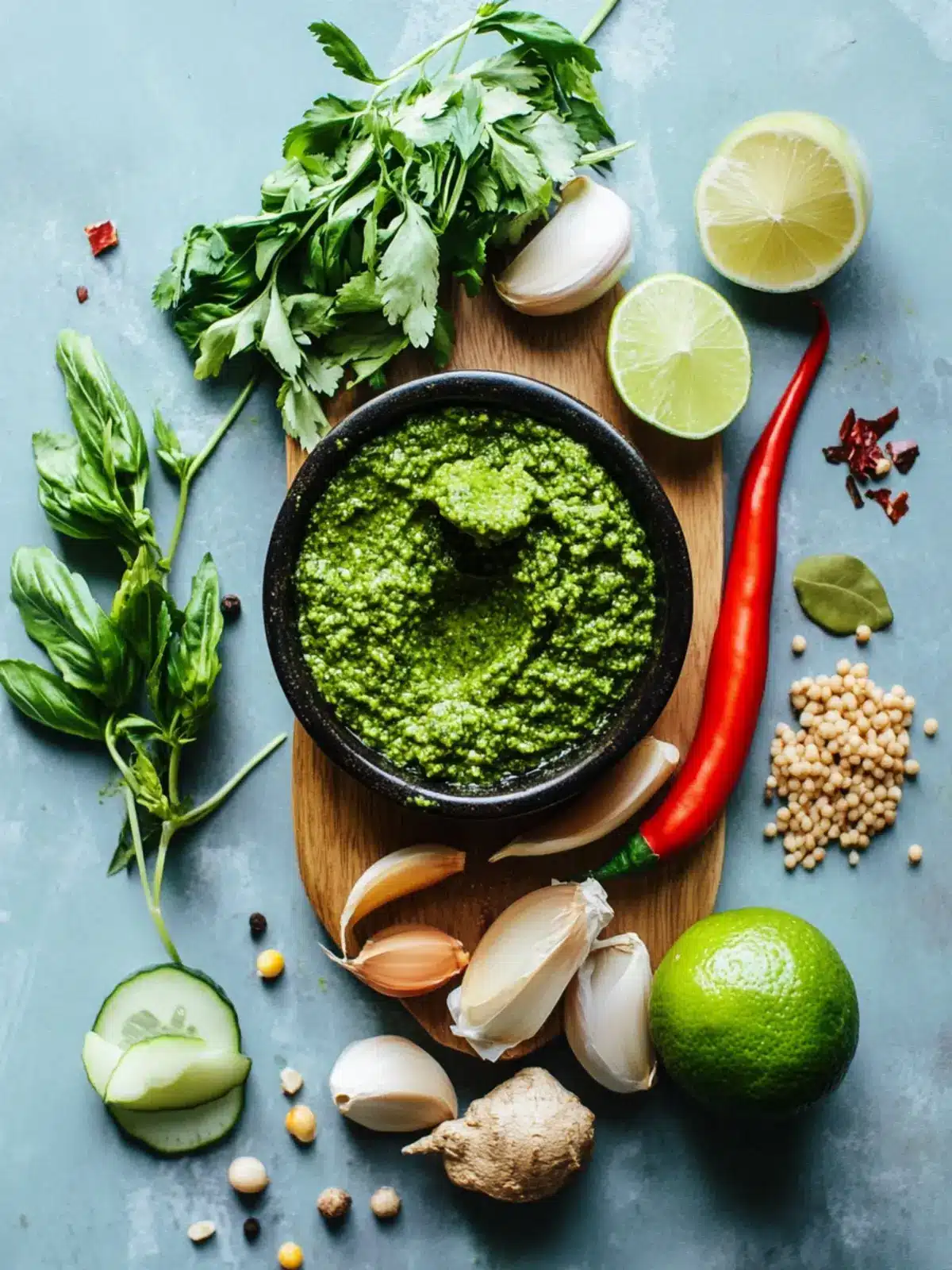 Easy Green Curry Paste