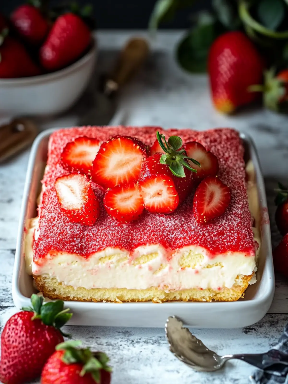 Strawberry Tiramisu