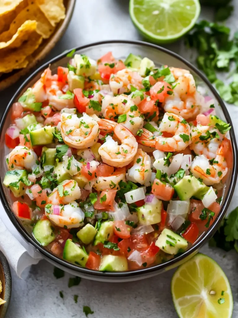 The Best Shrimp Ceviche