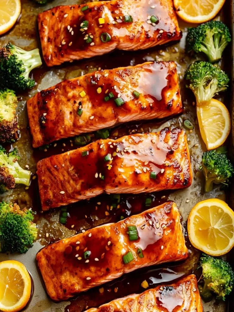 Easy Sheet Pan Teriyaki Salmon