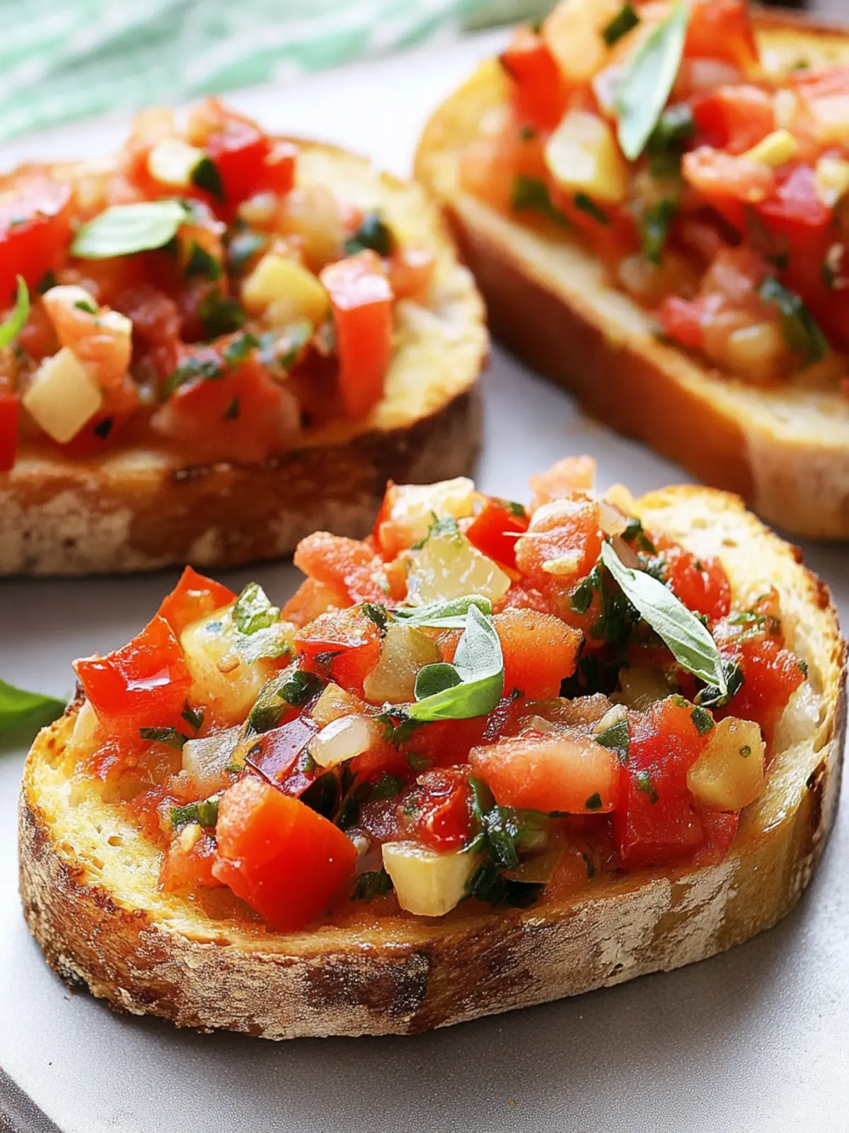 Quick and Easy Italian Bruschetta