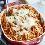 Heartwarming Spaghetti Casserole You’ll Crave Every Week