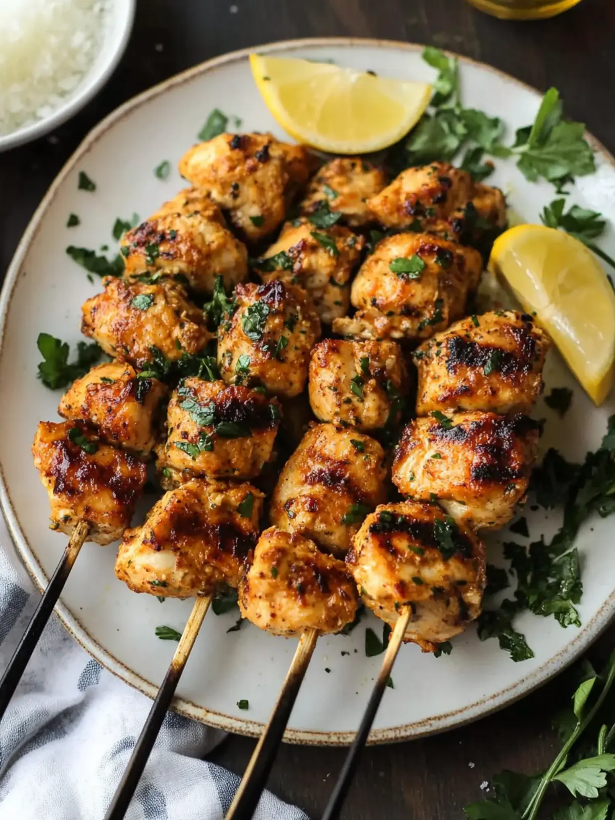Air Fryer Chicken Spiedini