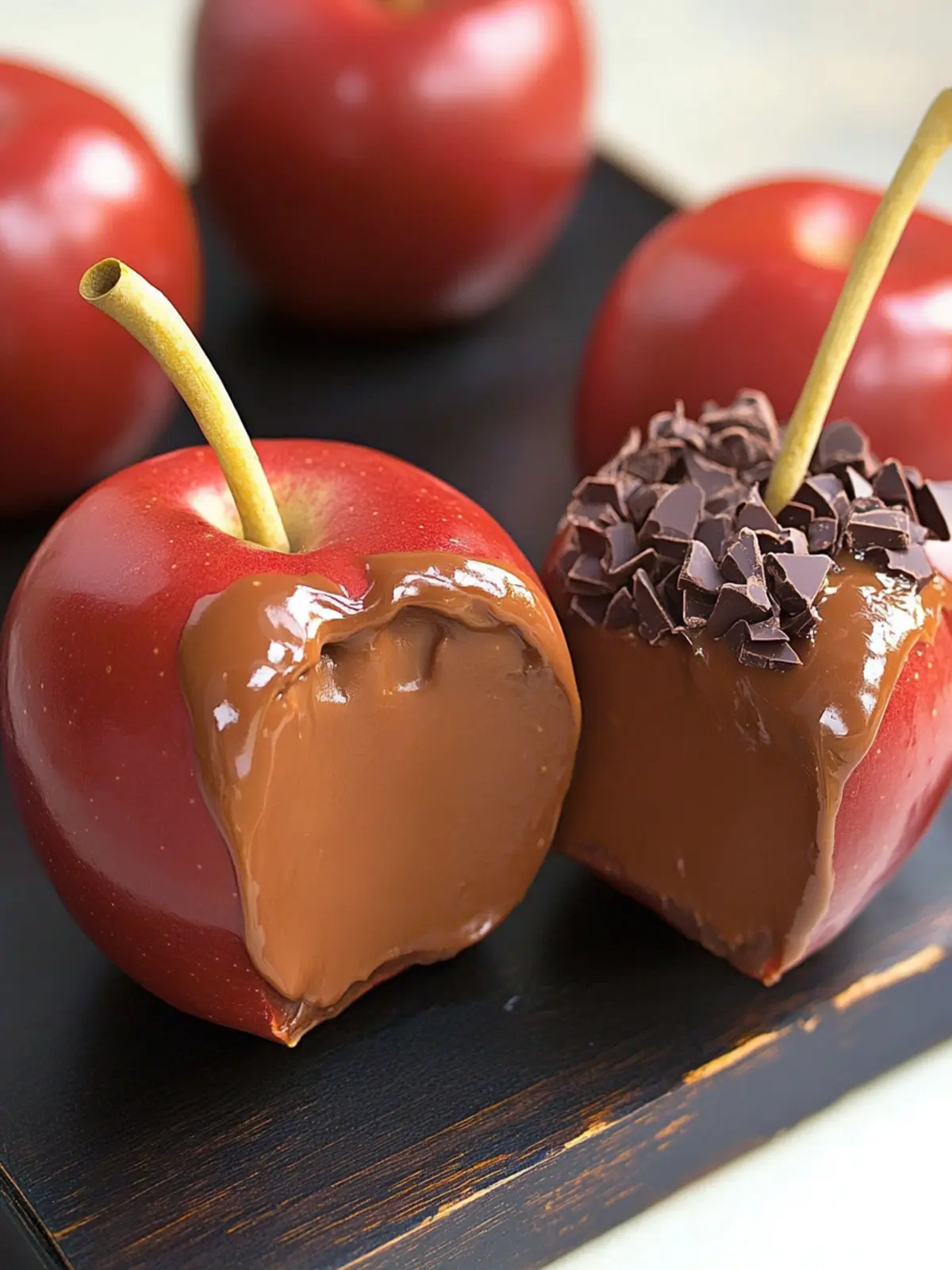 Inside-Out Chocolate Caramel Apples: A Fall Delight to Share 2 Inside-Out Chocolate Caramel Apples