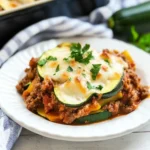 Hearty Ground Beef And Zucchini Casserole