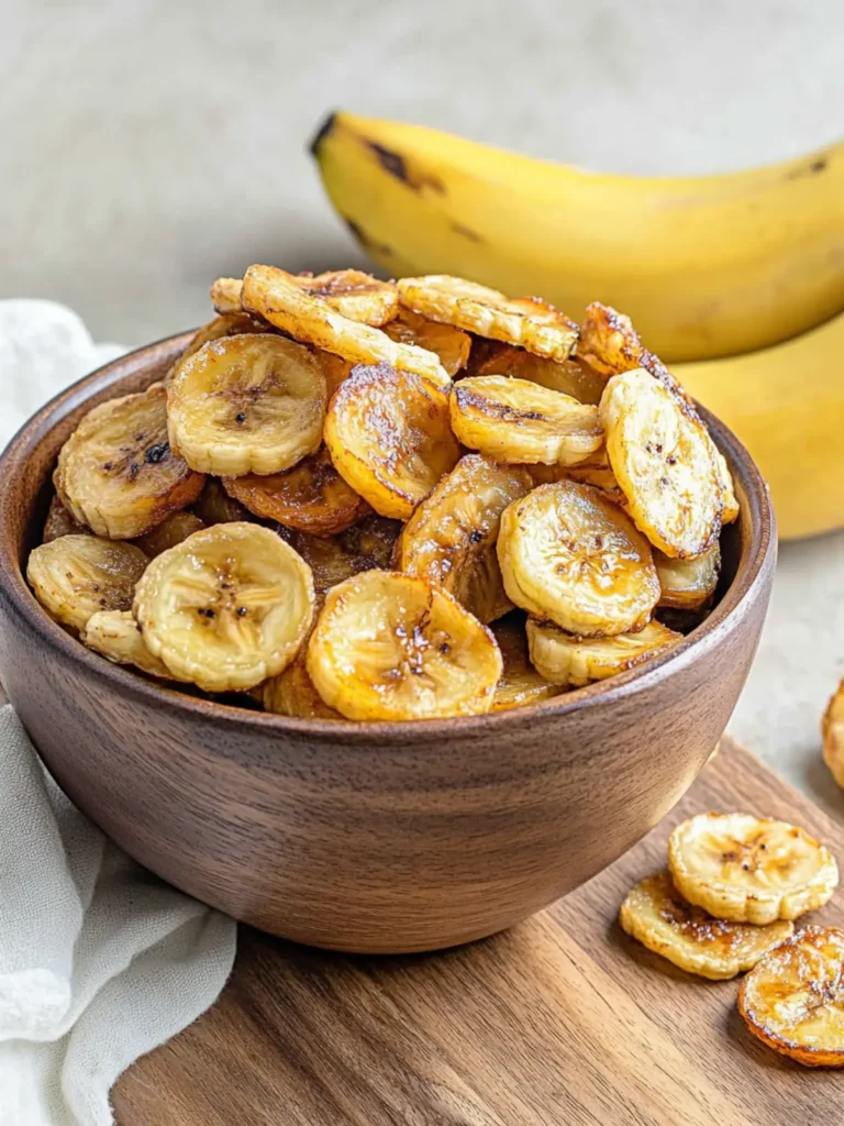 Air Fryer Banana Chips