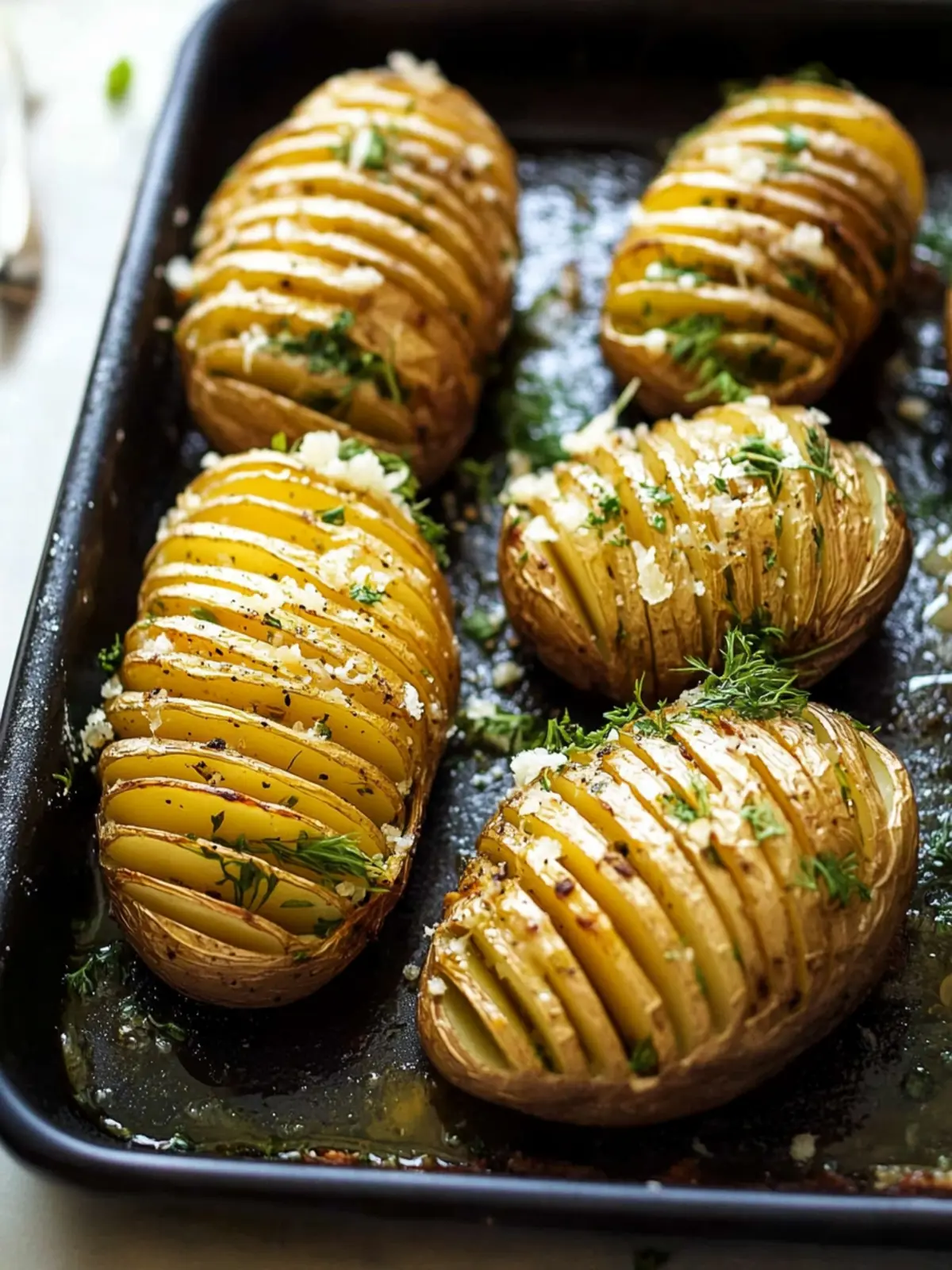 Easy Hasselback Potatoes Recipe