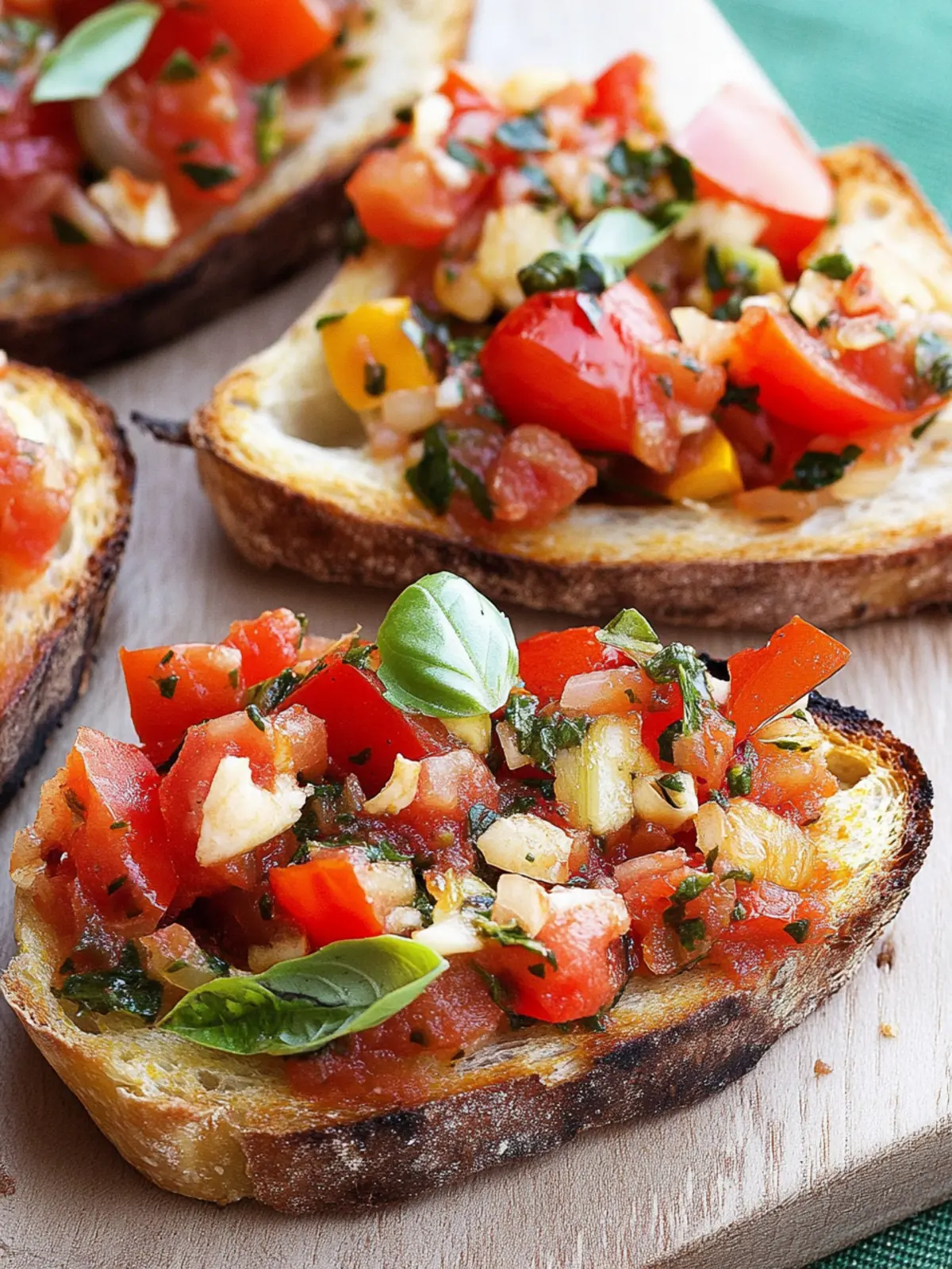 Quick and Easy Italian Bruschetta