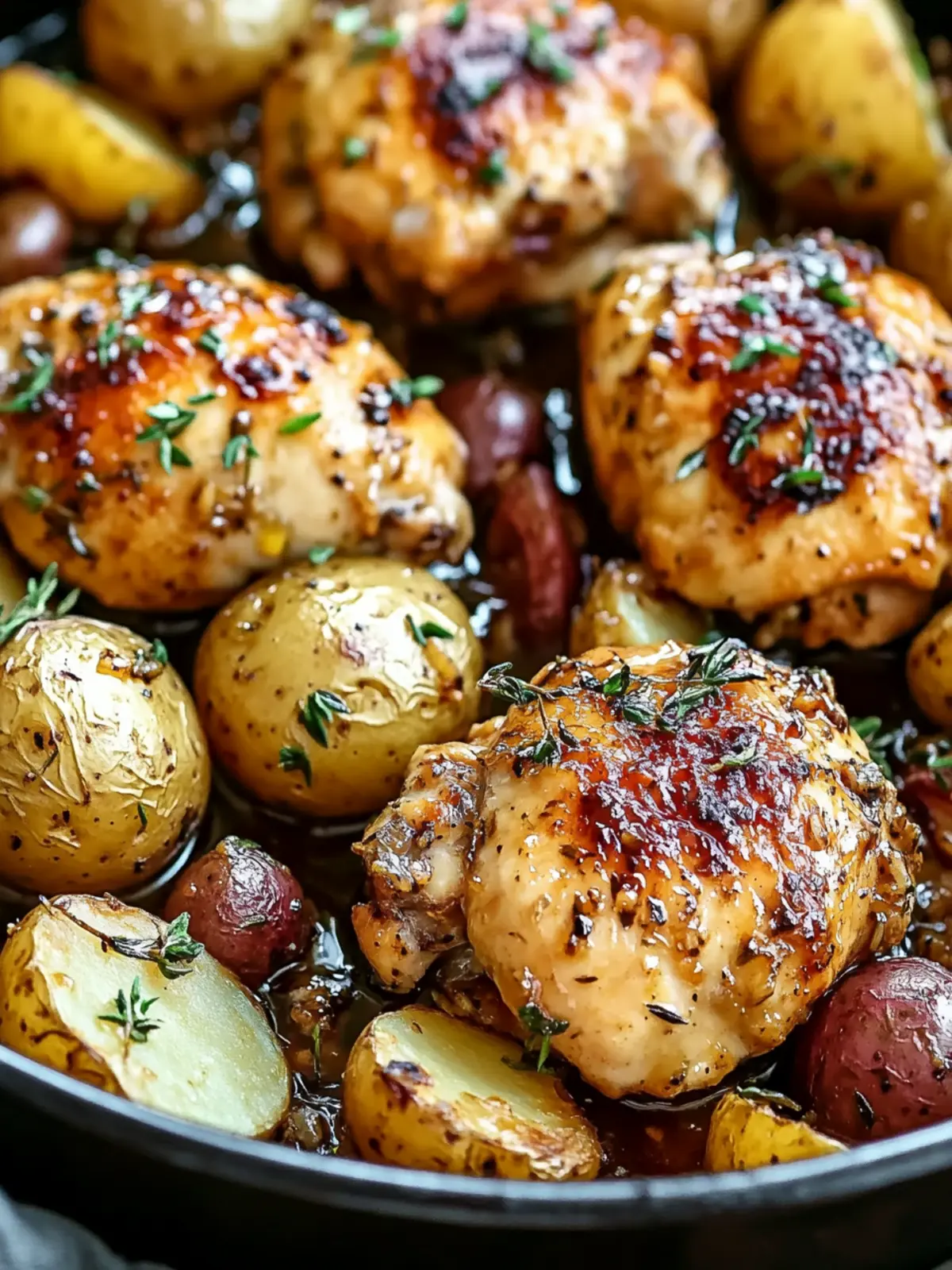 Savor One-Pan Honey Mustard Chicken and Potatoes for Easy Comfort 5 Savor One-Pan Honey Mustard Chicken and Potatoes Tonight!