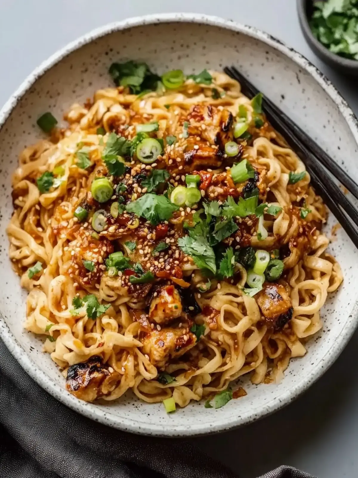 Miso Chili Crisp Noodles