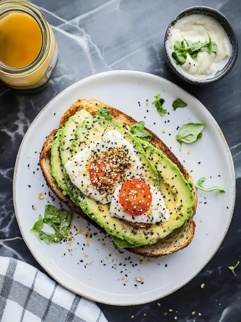 Everything but the Bagel Avocado Toast