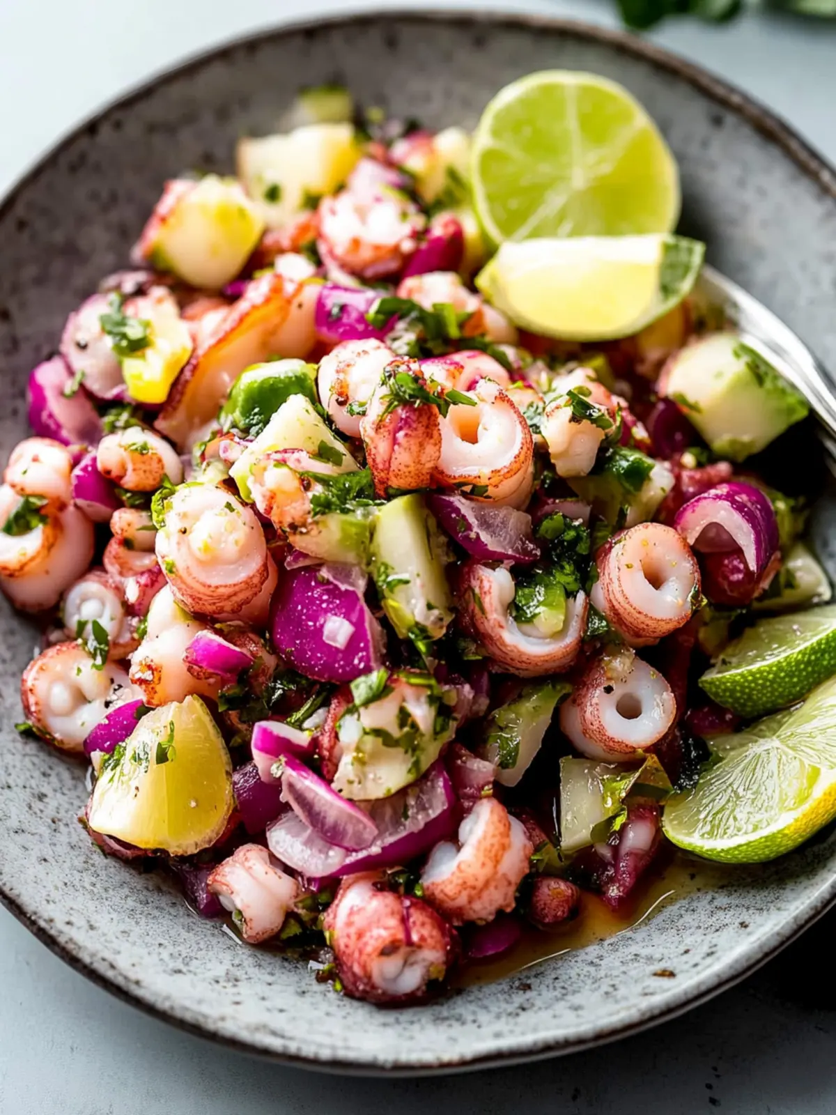 Easy Octopus Ceviche Recipe (Ceviche de Pulpo)