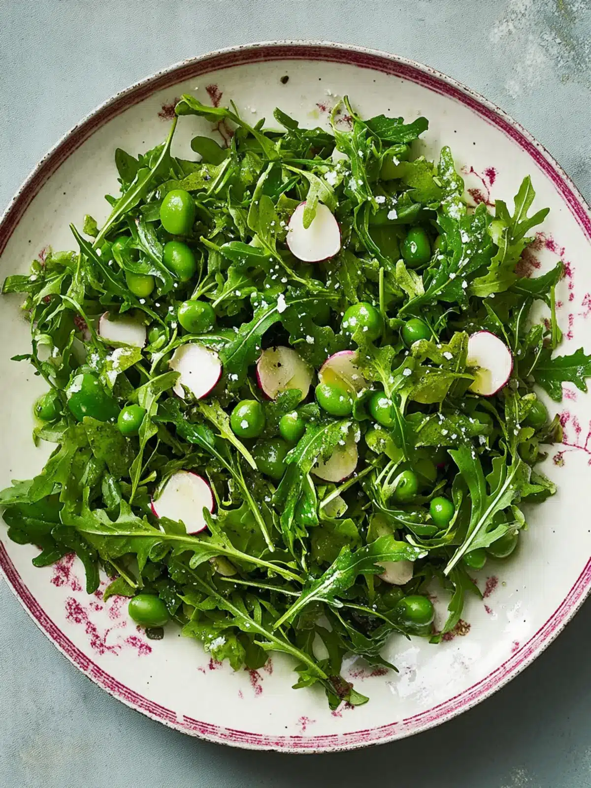 Arugula and Three-Pea Salad