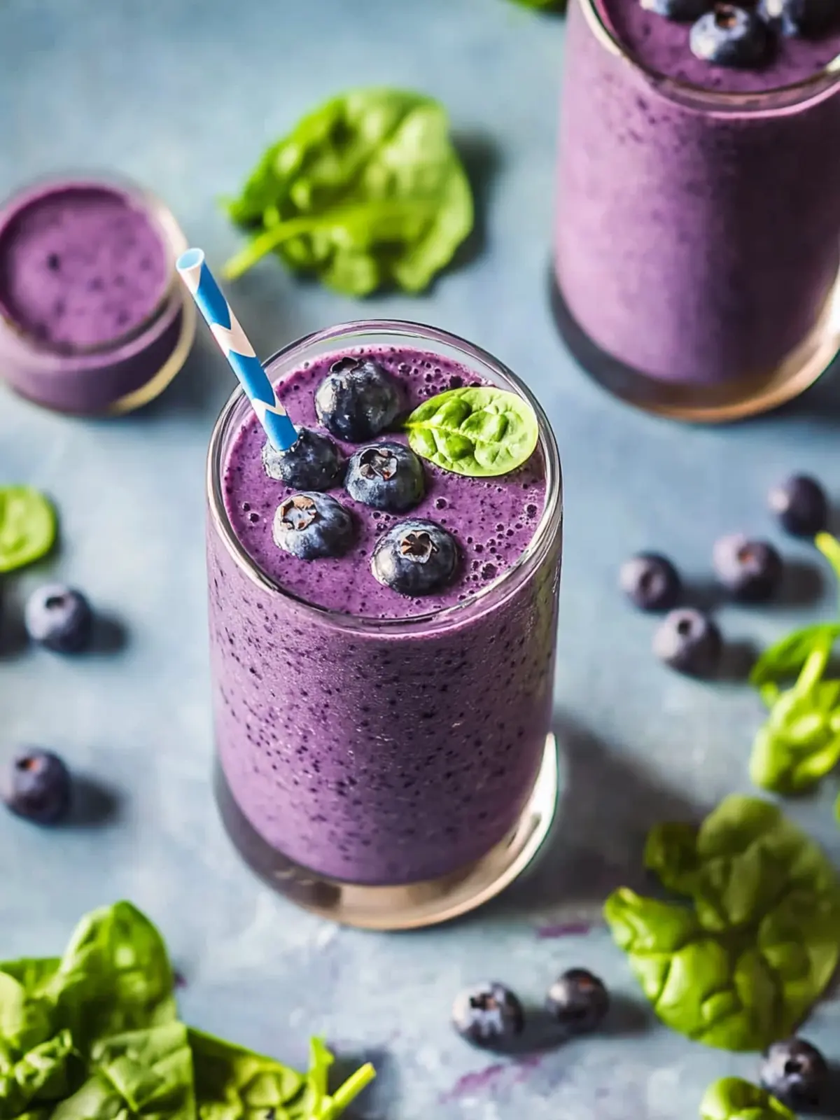 Blueberry Spinach Smoothie
