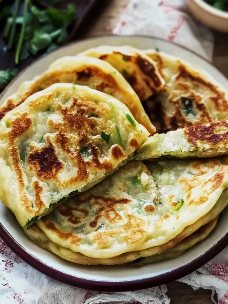 Authentic Chinese Scallion Pancake (Cong You Bing) Recipe
