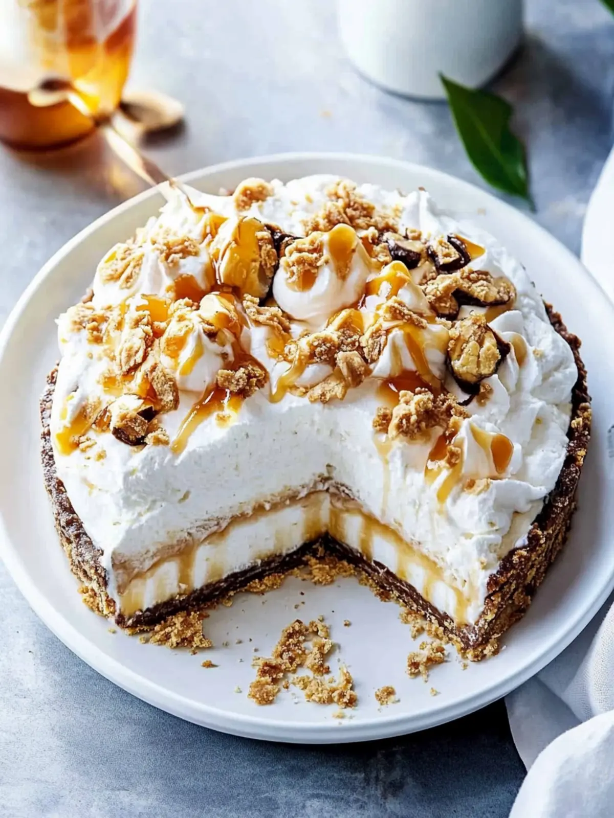 Frozen Samoa Pie: A Sweet No-Bake Dessert Dream Come True 5 Frozen Samoa Pie