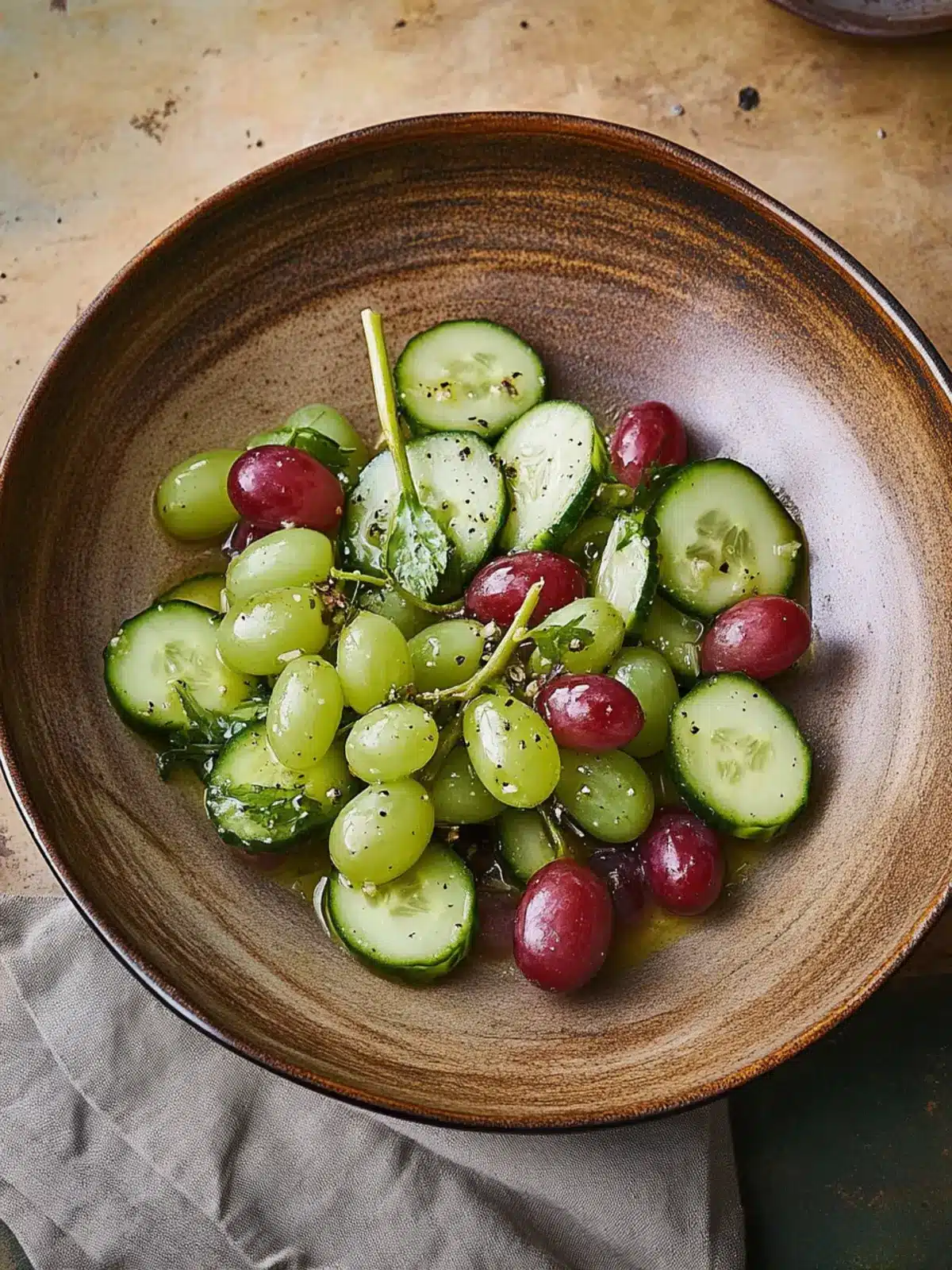 Refreshing Dilled California Grape and Cucumber Salad Bliss 5 Dilled California Grape and Cucumber Salad