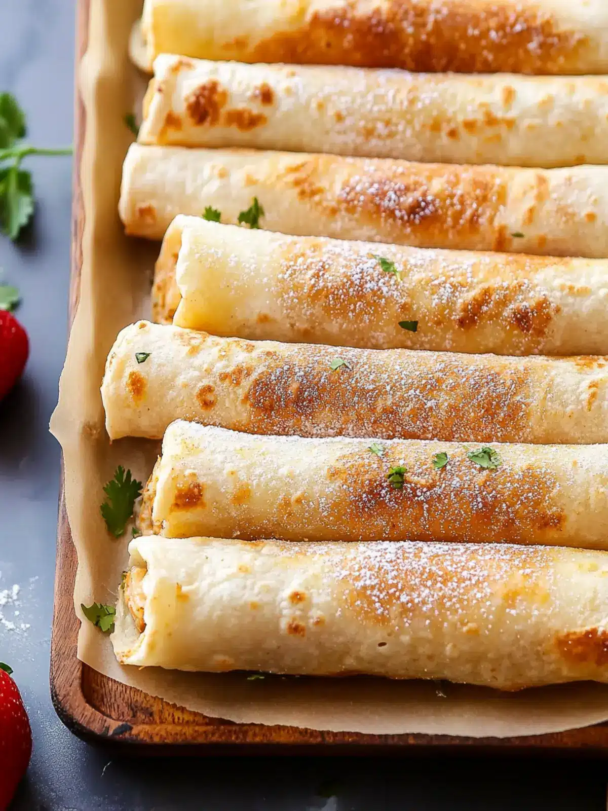 Cheesecake Taquitos: Easy Crispy Treat for Sweet Cravings 5 Cheesecake Taquitos