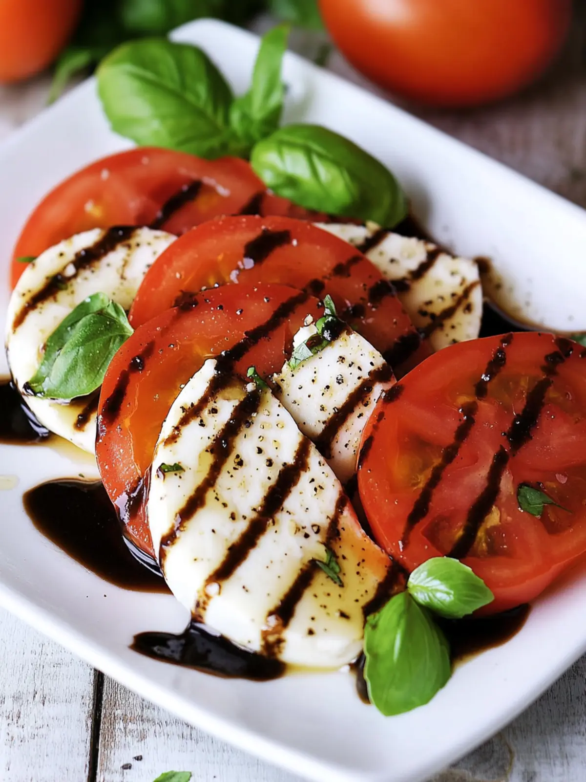 Italian Balsamic Caprese Salad
