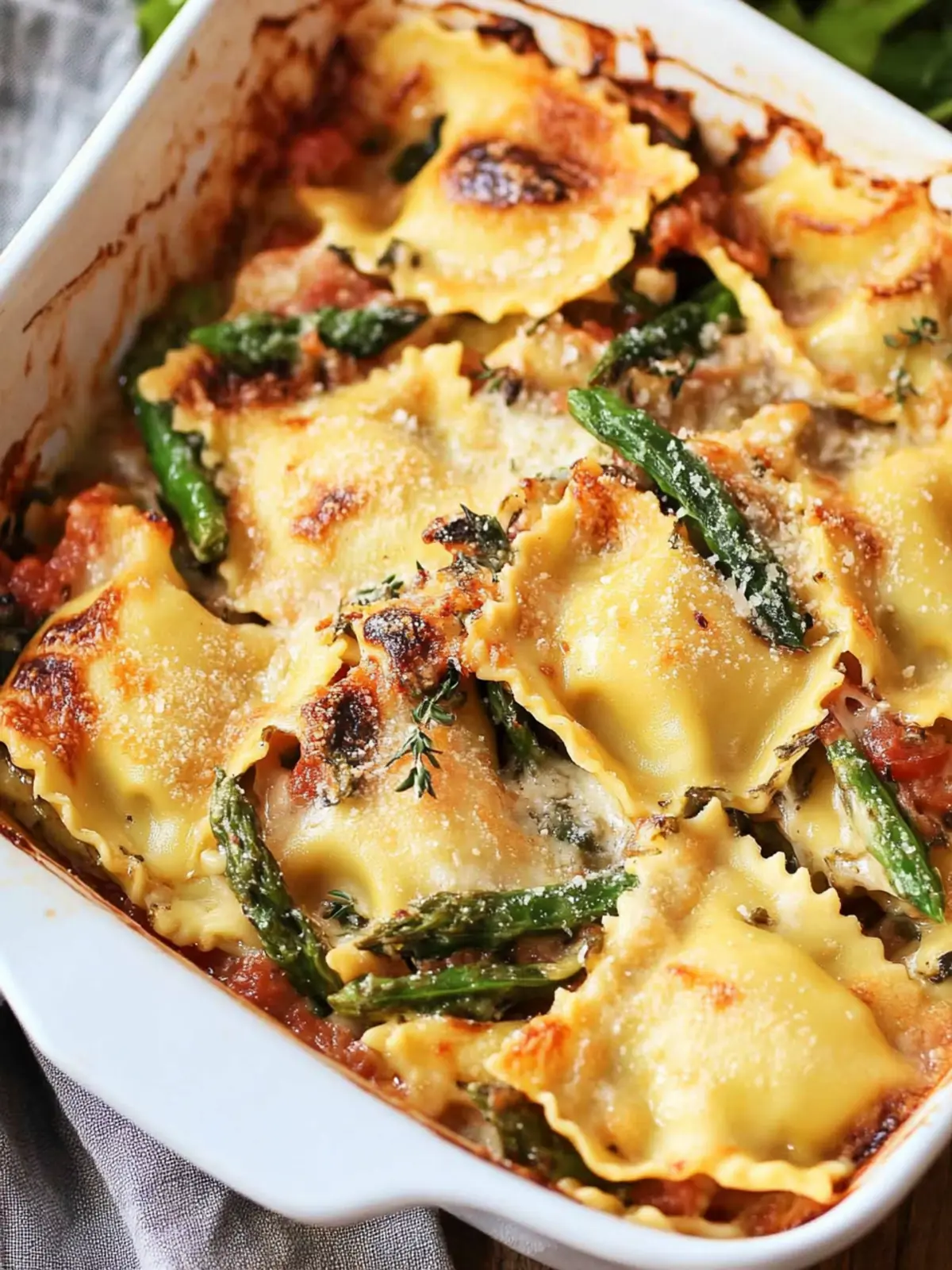 Easy Ravioli Casserole